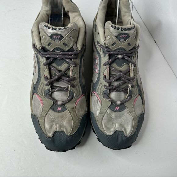 New Balance 472 Gray and Pink chunky dad Sneakers shoes 10 B Made in the USA - Picture 12 of 12